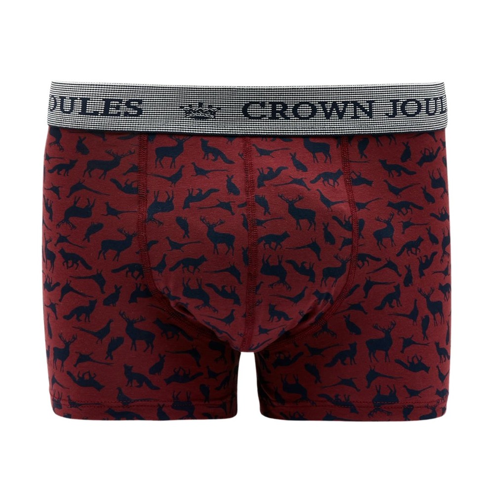 Mens Joules Mens Crown Joules Underwear 2 Pk in Game Laugh