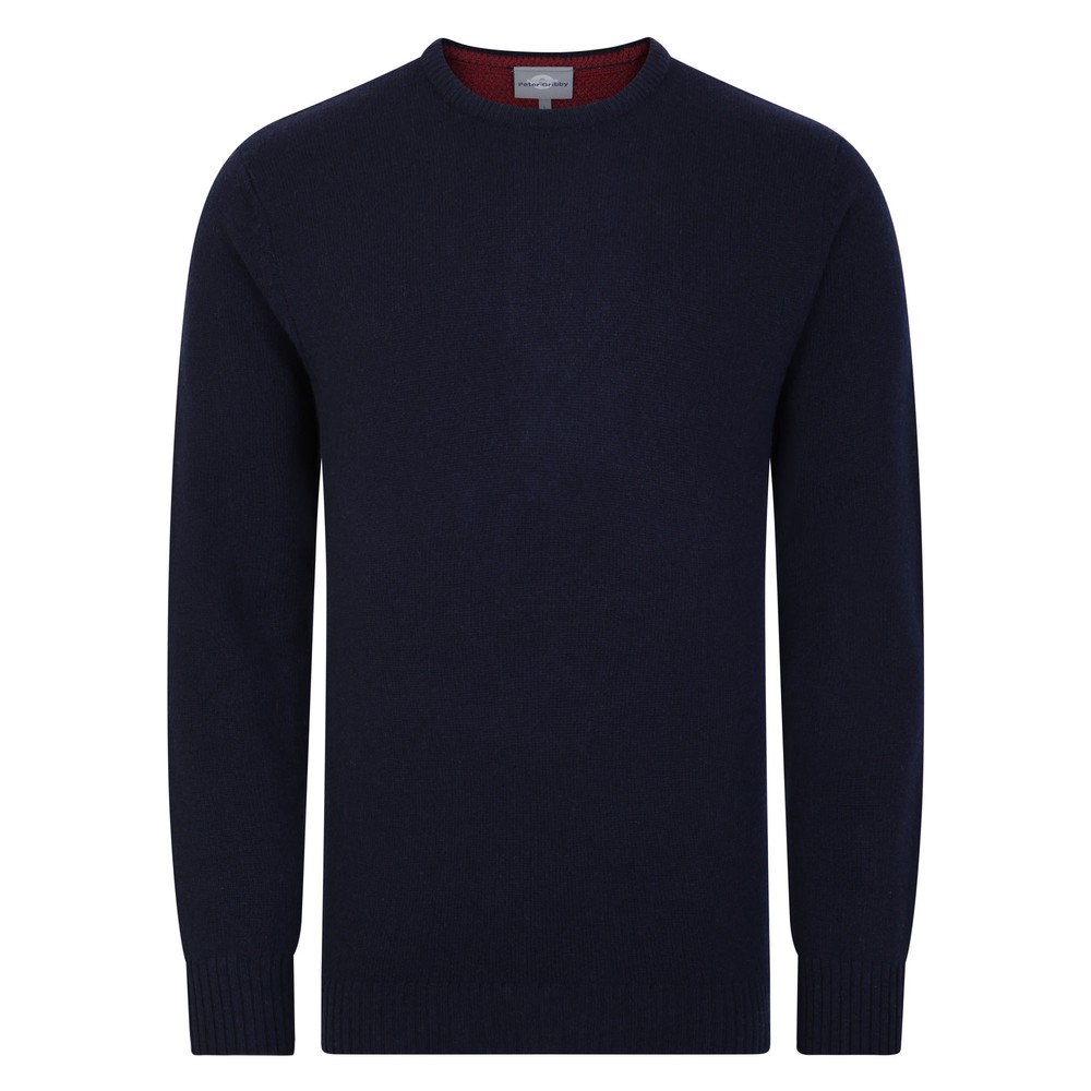 Men's Barbour Essential Lambswool Crew Neck Sweater atelieryuwa.ciao.jp