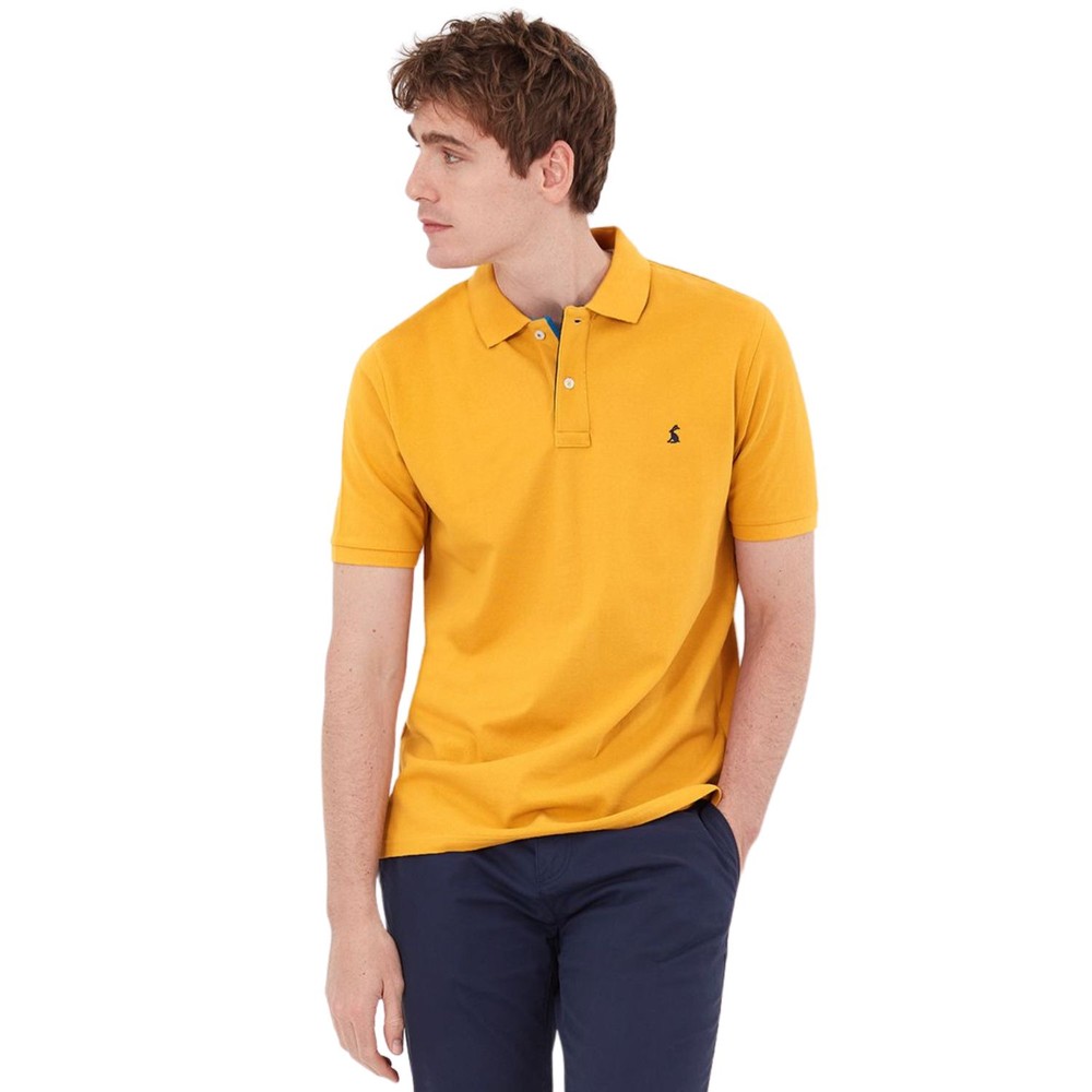 Mens Woody Polo Shirt Yellow