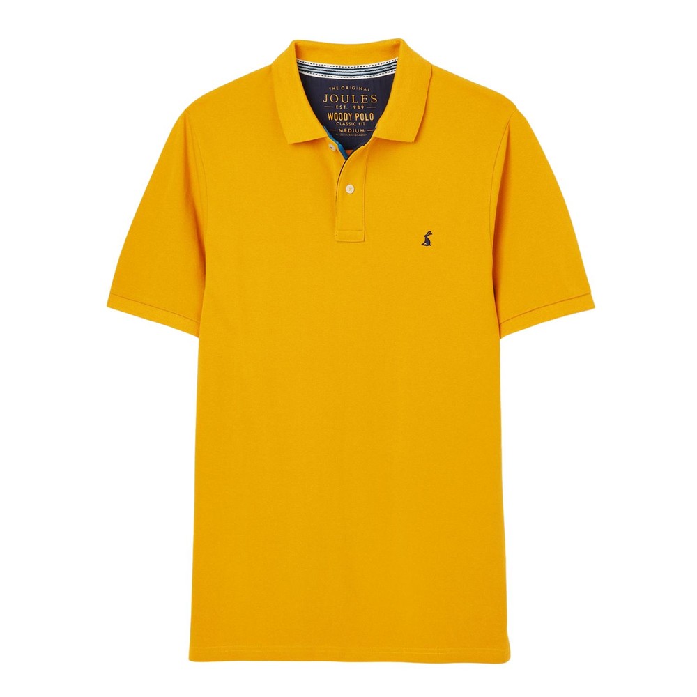 Mens Woody Polo Shirt Yellow