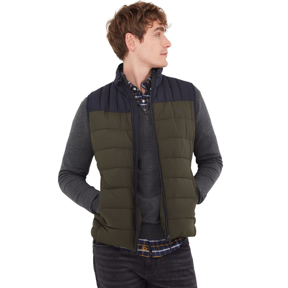 Mens Go To Padded Gilet Heritage Green