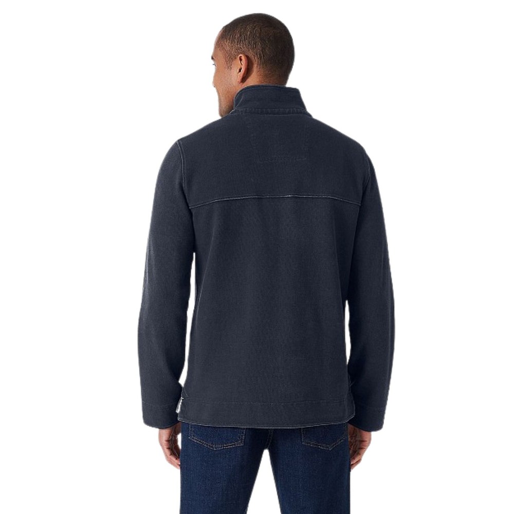 Padstow Pique Sweat Navy