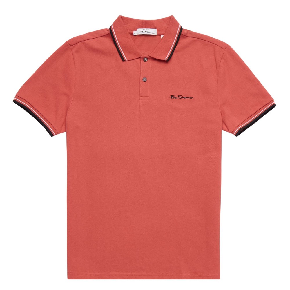 Signature Polo Shirt Raspberry