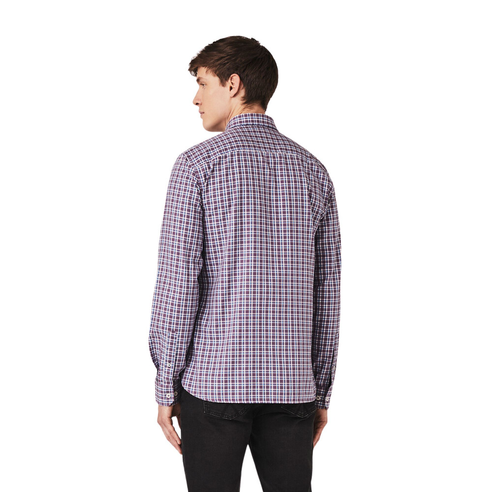 Millom Pinpoint Oxford Shirt Lavender Blue