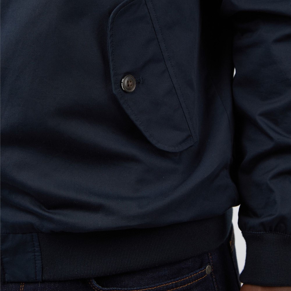 Signature Harrington Jacket Navy