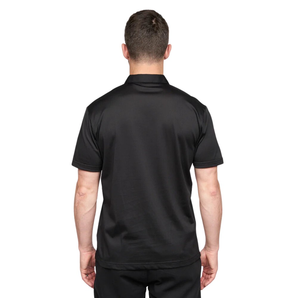 Z05 Short Sleeved Jersey Polo Shirt Black
