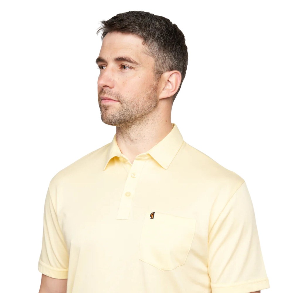 Z05 Short Sleeved Jersey Polo Shirt Corn