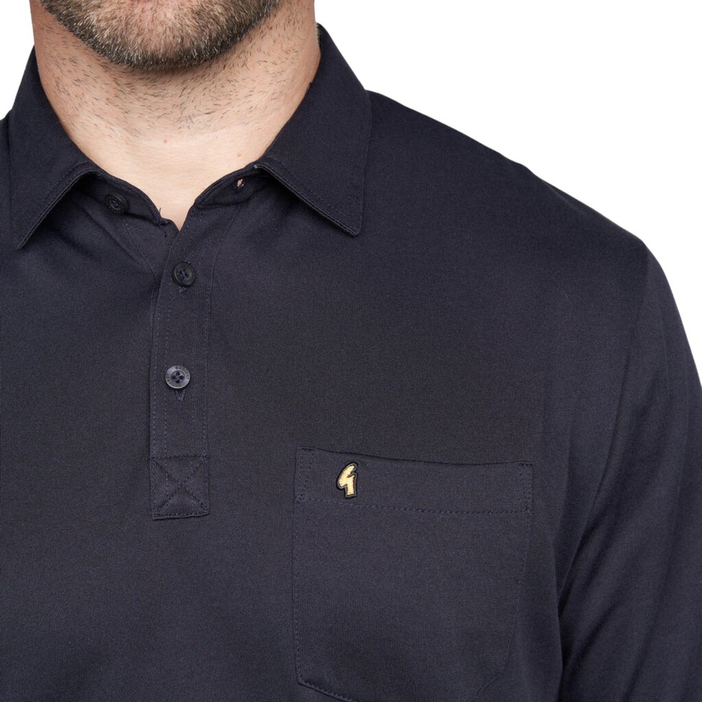 Z05 Short Sleeved Jersey Polo Shirt Navy