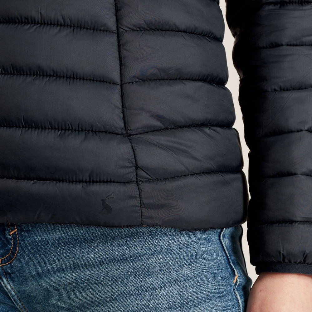 Womens Bramley Packable Puffer Coat Dark Navy