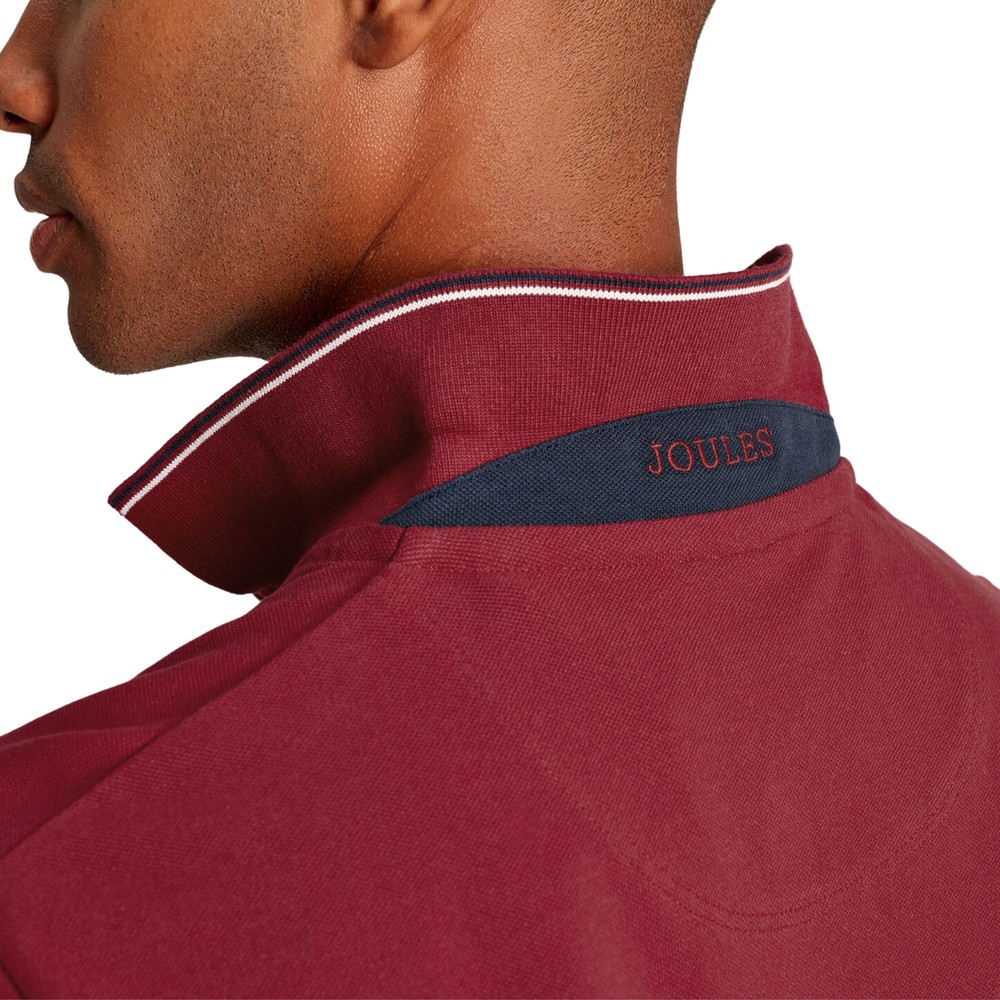 Mens Woody Classic Fit Polo Rhubarb