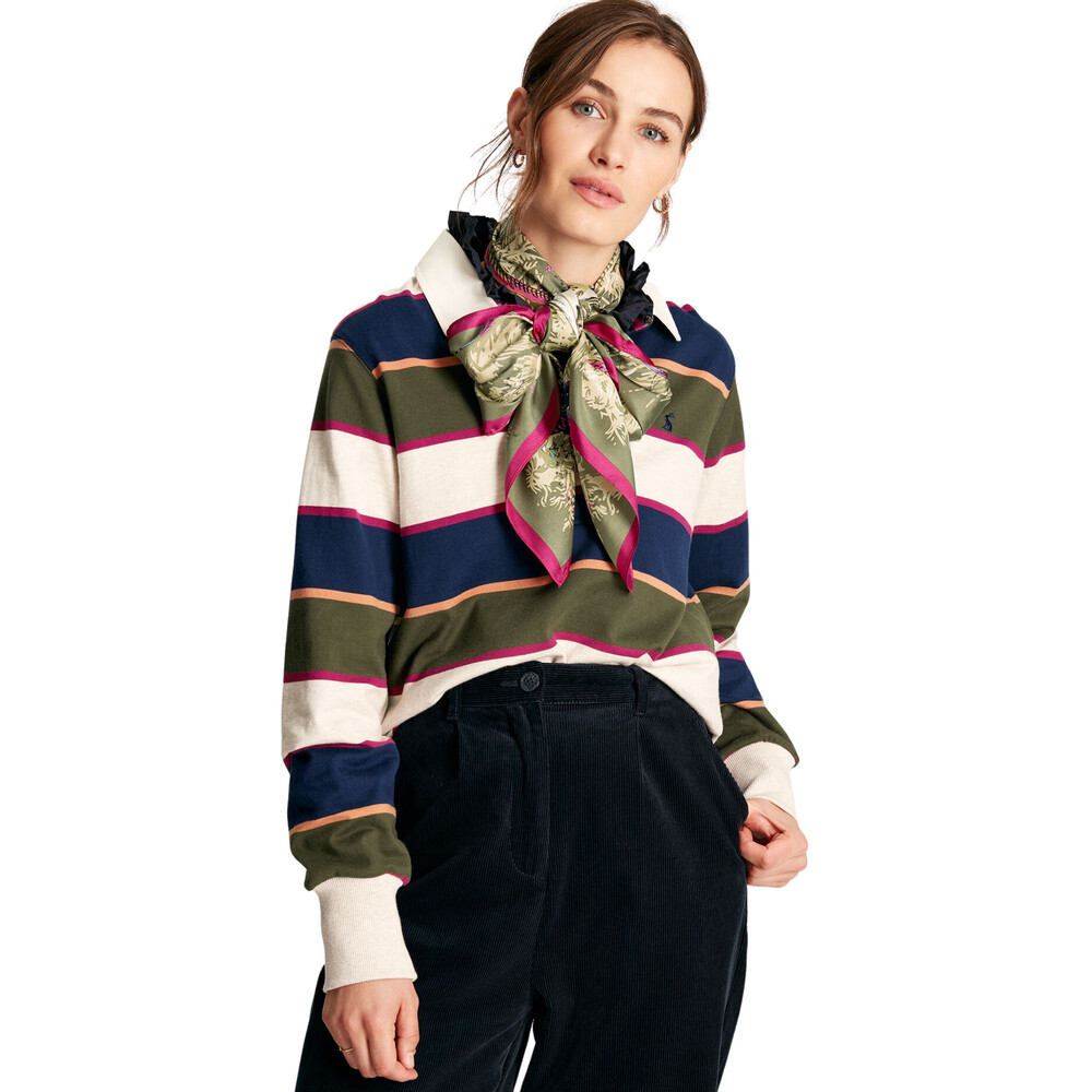 Womens Sammie Stripe Rugby Shirt Multi Stripe