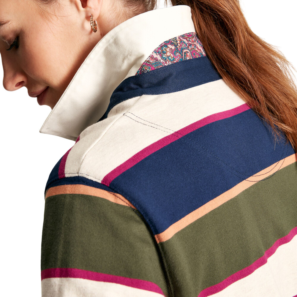 Womens Sammie Stripe Rugby Shirt Multi Stripe