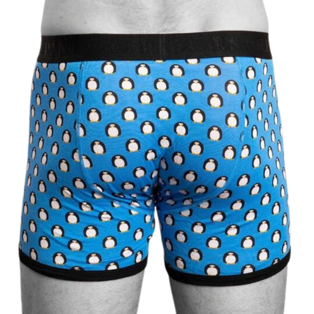Penguin Bamboo Boxers Black Band