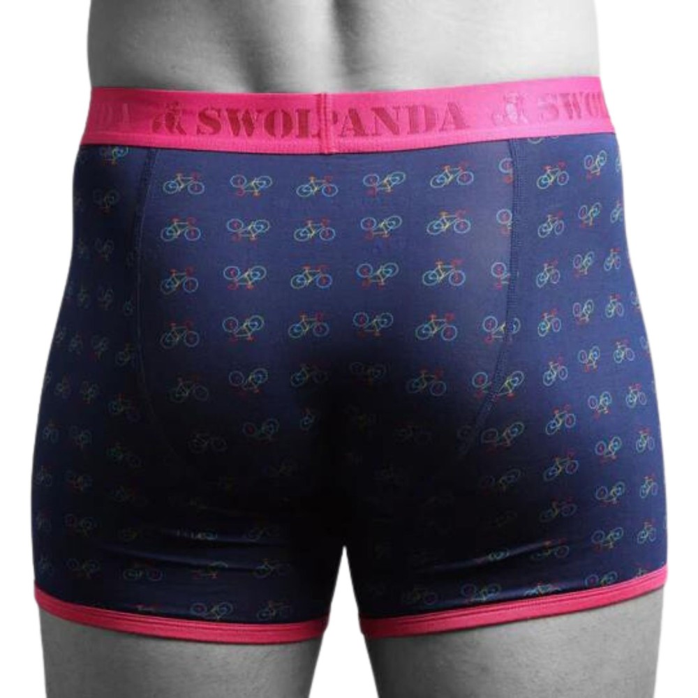Bicycle Bamboo Boxers Pink Band