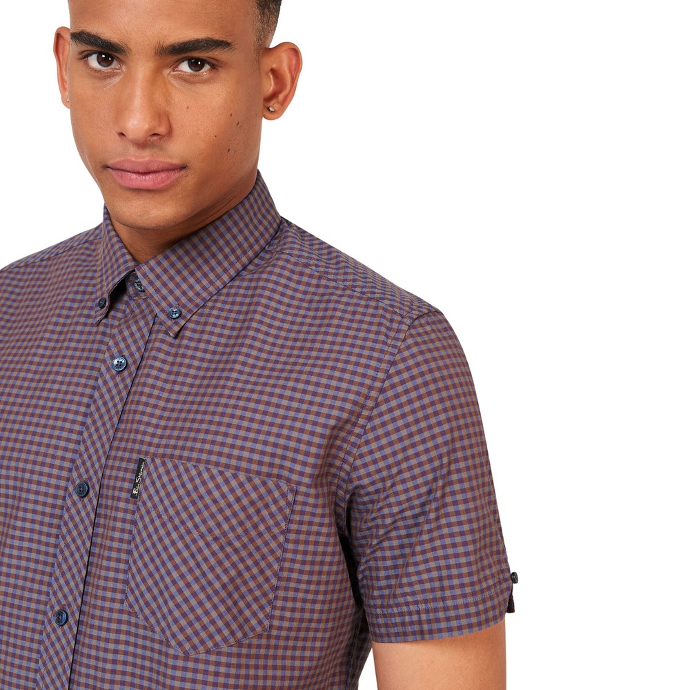 Signature Core Gingham Shirt Ginger