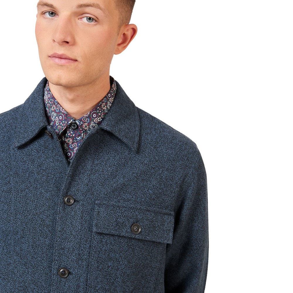 Cotton Jacket Dark Navy