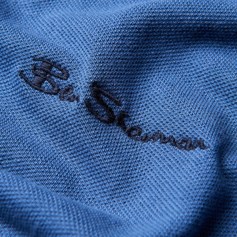 Signature Polo Shirt Twilight Denim