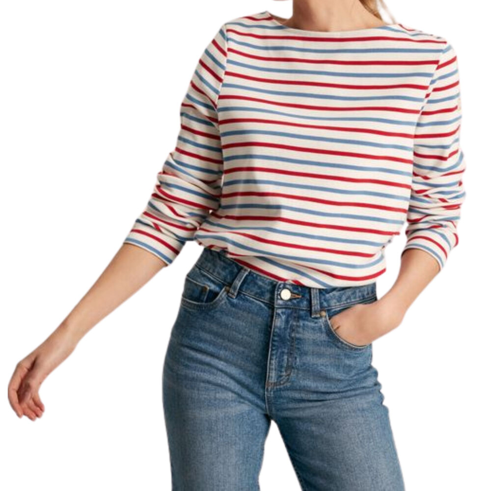 Womens New Harbour Long Sleeve T-Shirt Multicolour Stripe