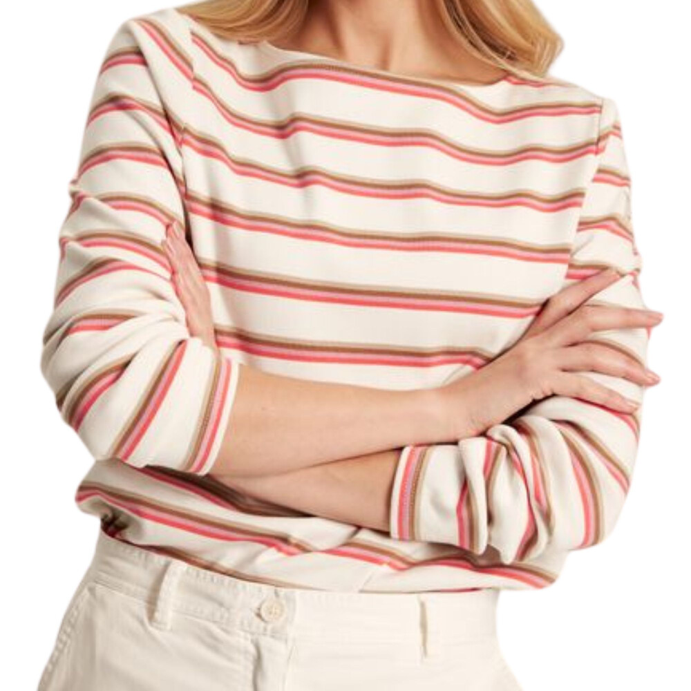 Womens New Harbour Long Sleeve Top Neutral multi