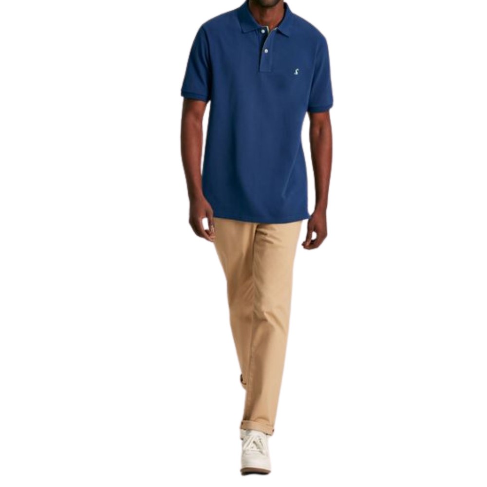 Mens Woody Polo Shirt Deep Blue