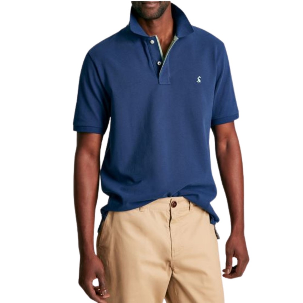 Mens Woody Polo Shirt Deep Blue