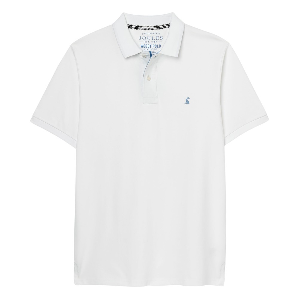 Mens Woody Polo Shirt Chalk