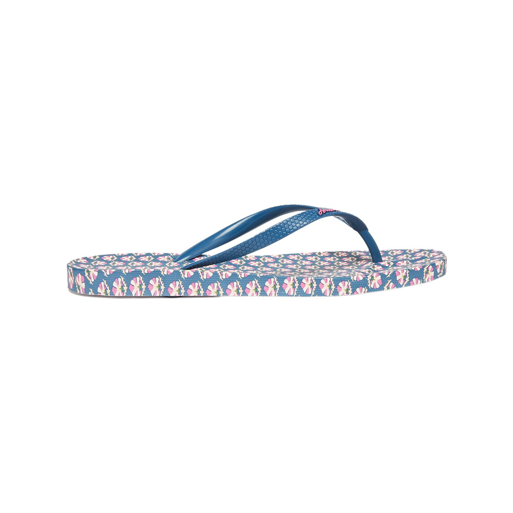 Womens Sunvale Flip Flops Blue Foulard