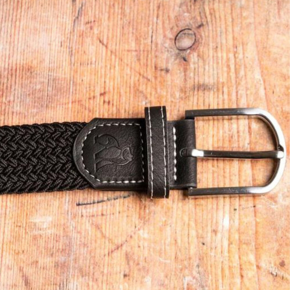 Woven Belt Jet Black