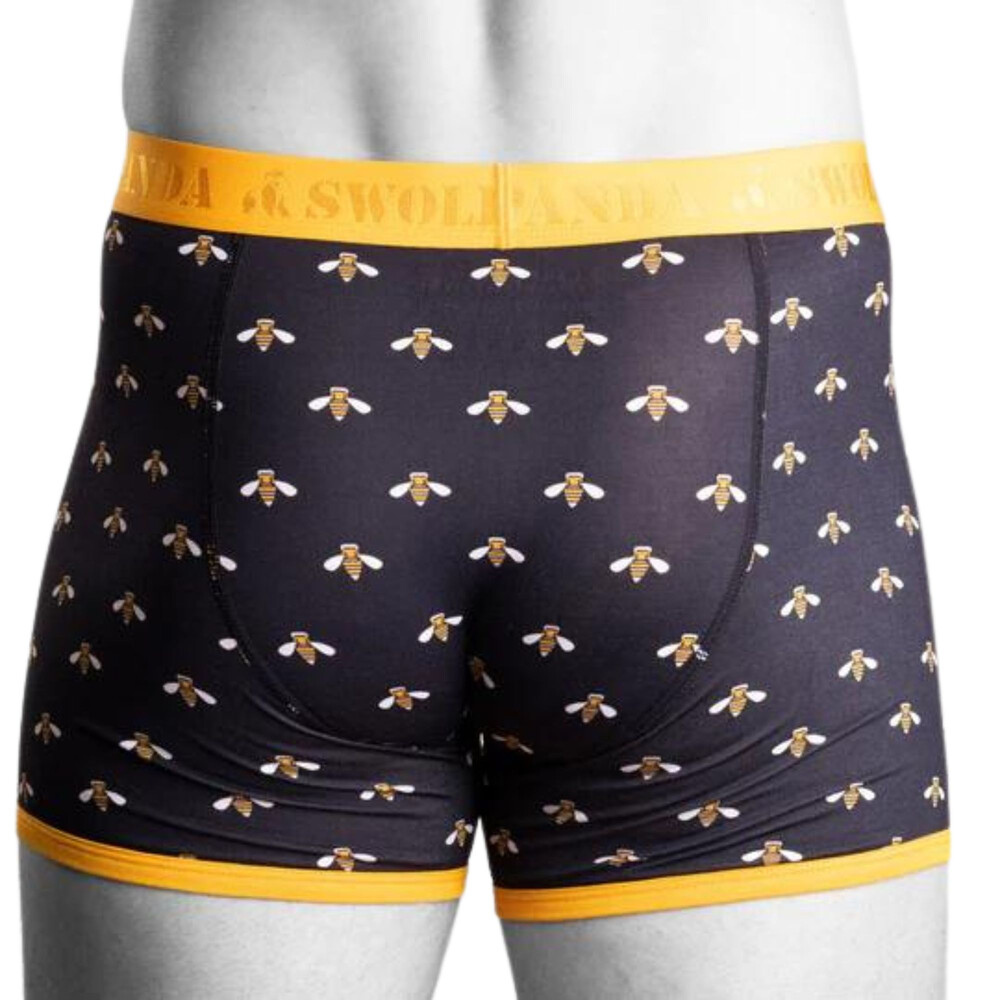 Bumblebee Bamboo Boxers Yellow Band