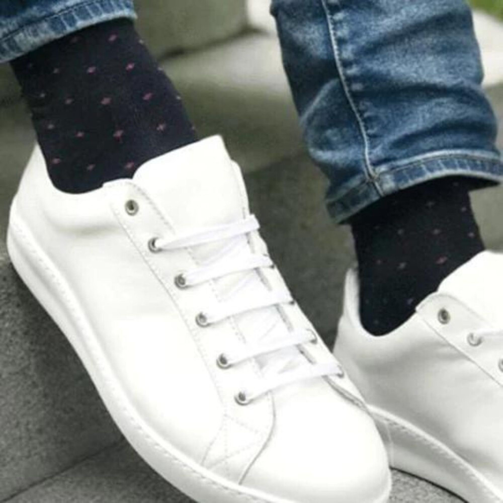 Bamboo Socks Spotted Pink