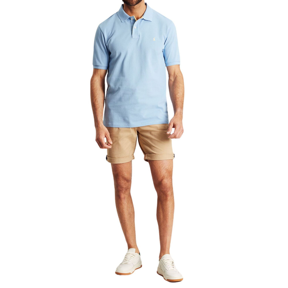 Mens Woody Polo Shirt Light Blue