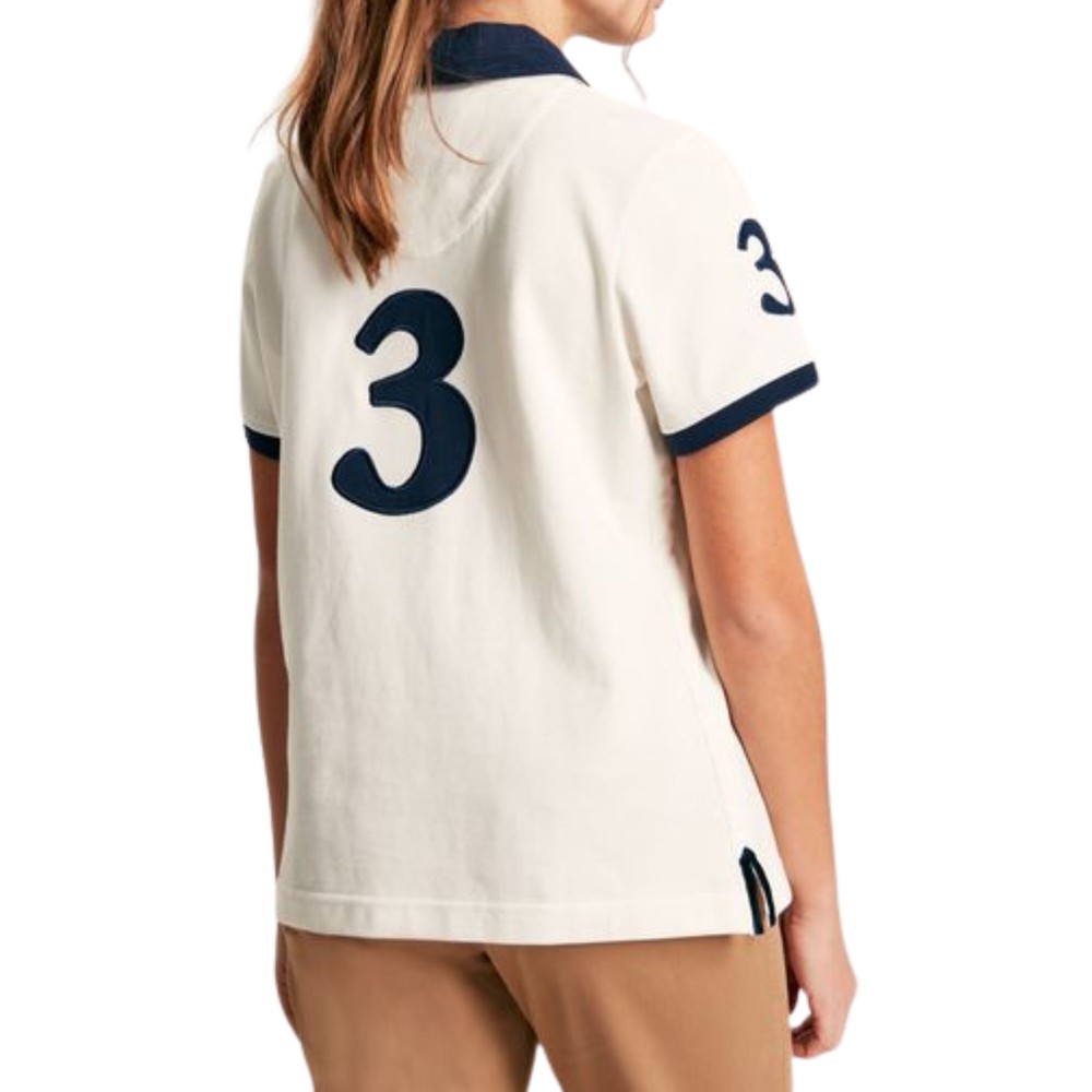 Womens Beaufort Polo Shirt Cream