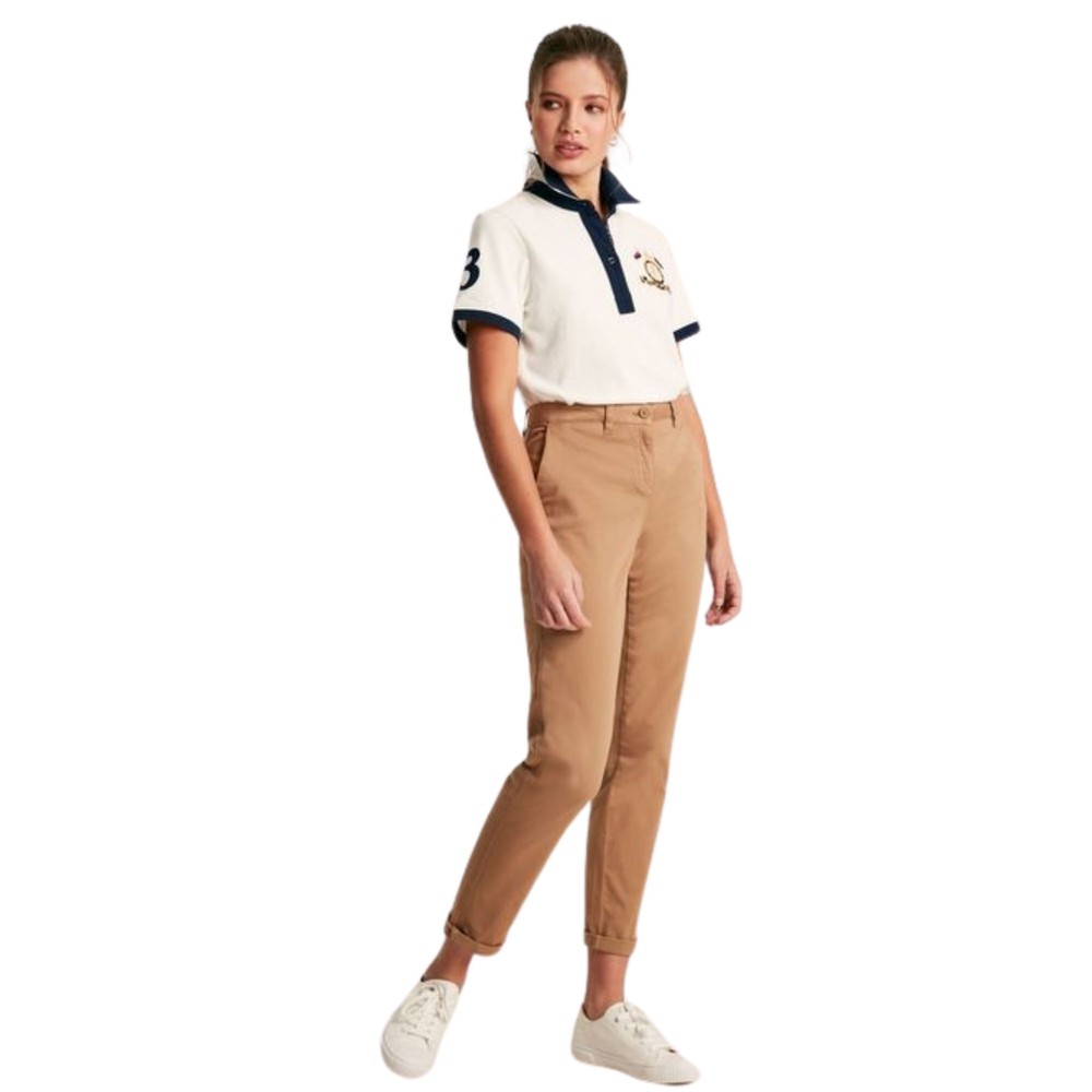 Womens Beaufort Polo Shirt Cream