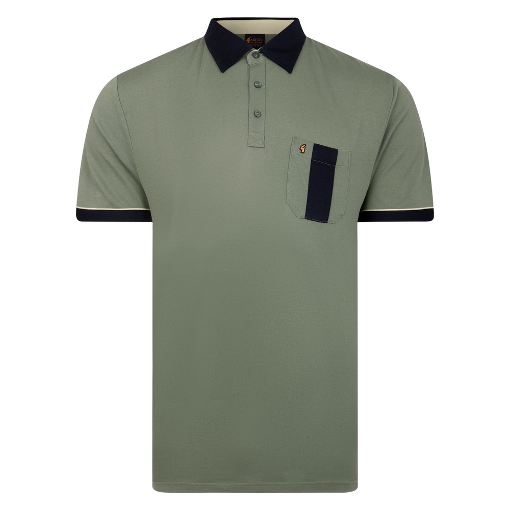 Seasonal Short Sleeve Jersey Polo Sage