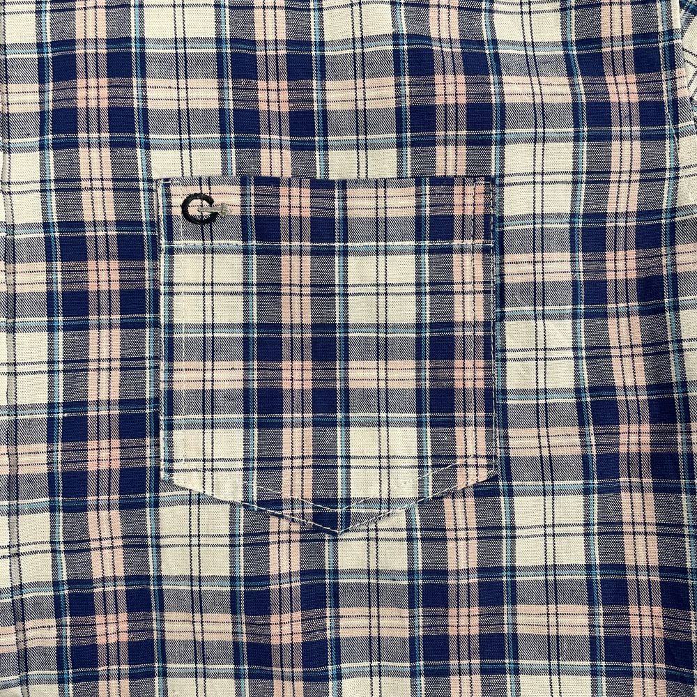 Short Sleeve Check Shirt Pink