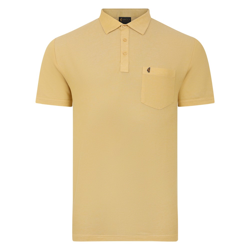 Seasonal Short Sleeve Oxford Jersey Polo Sunbeam