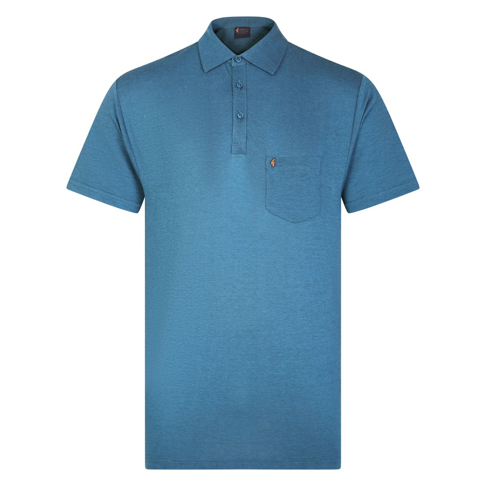 Seasonal Short Sleeve Oxford Jersey Polo Shirt Insignia