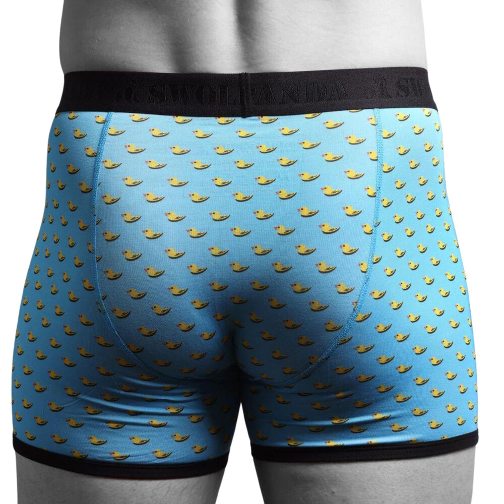 Ducks Bamboo Boxers Black Band