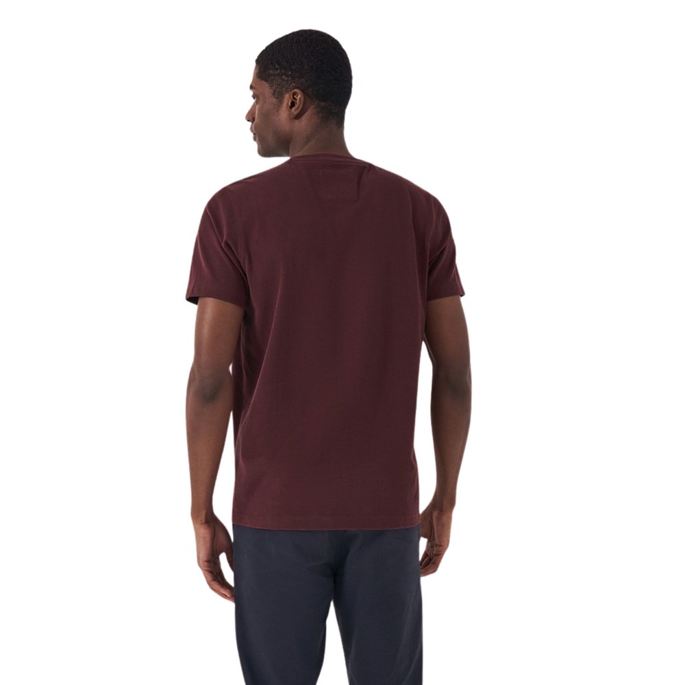 Classic Crew Neck Tee Burgundy