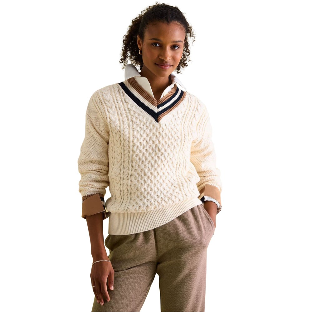 Womens Dawson Knitwear Crème