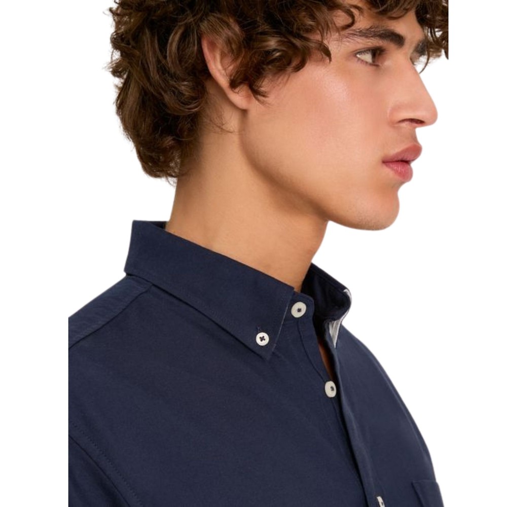 Mens Oxford Navy Classic Fit Shirt Navy