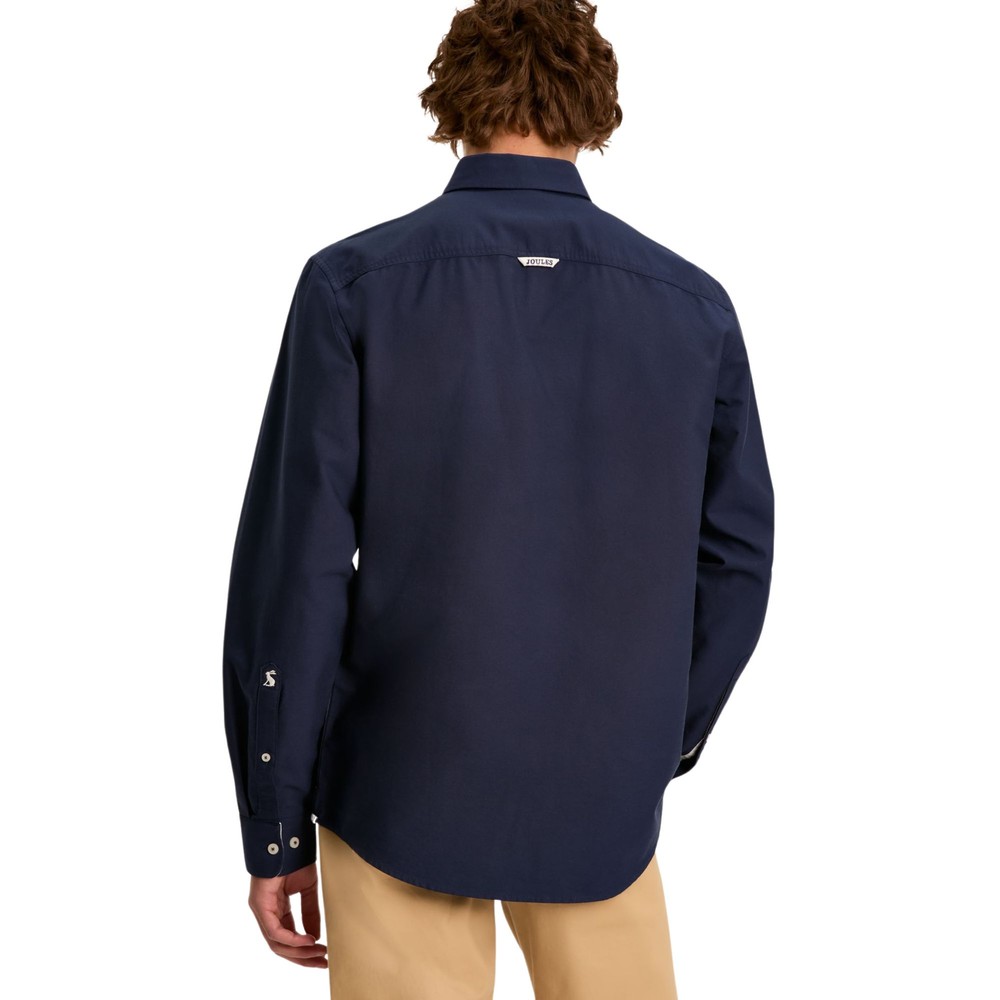 Mens Oxford Navy Classic Fit Shirt Navy
