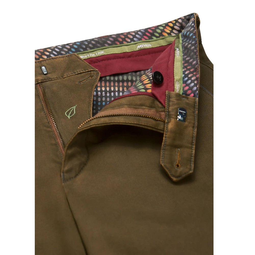 Meyer New York Fine Texture Chinos Caramel