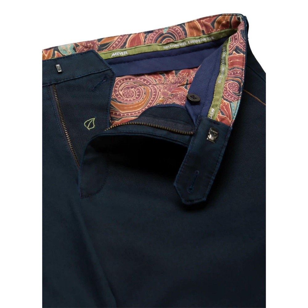 Meyer New York Fine Texture Chinos Navy