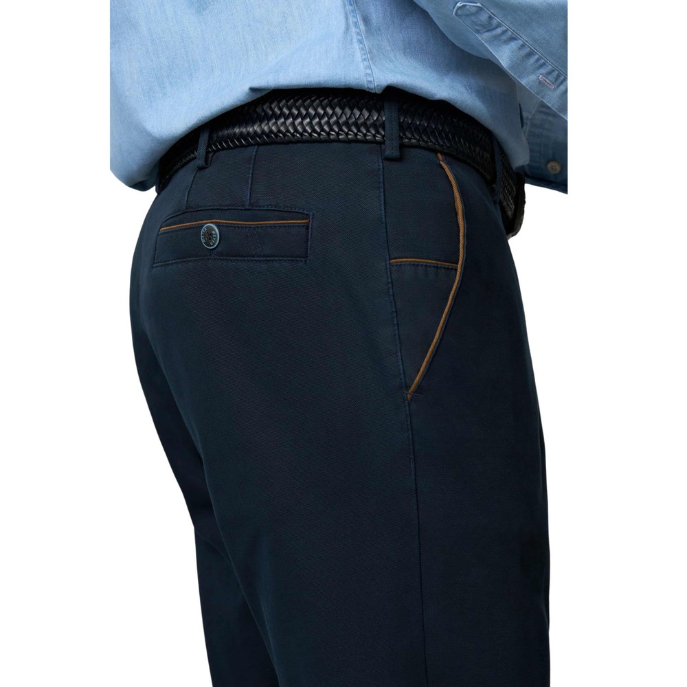 Meyer New York Fine Texture Chinos Navy