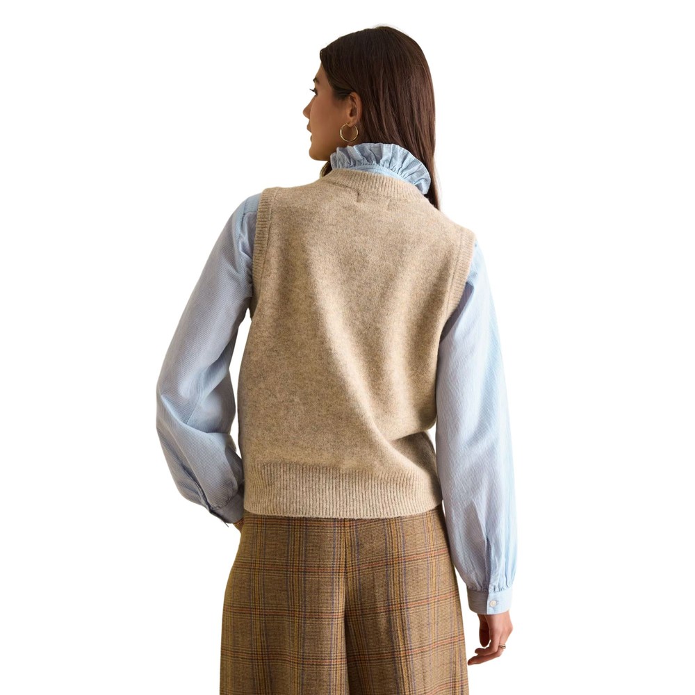 Womens Holly Knitwear Camel