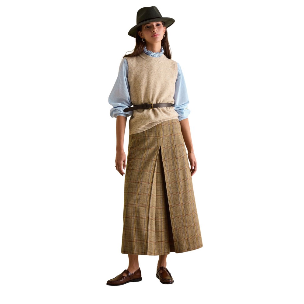 Womens Holly Knitwear Camel