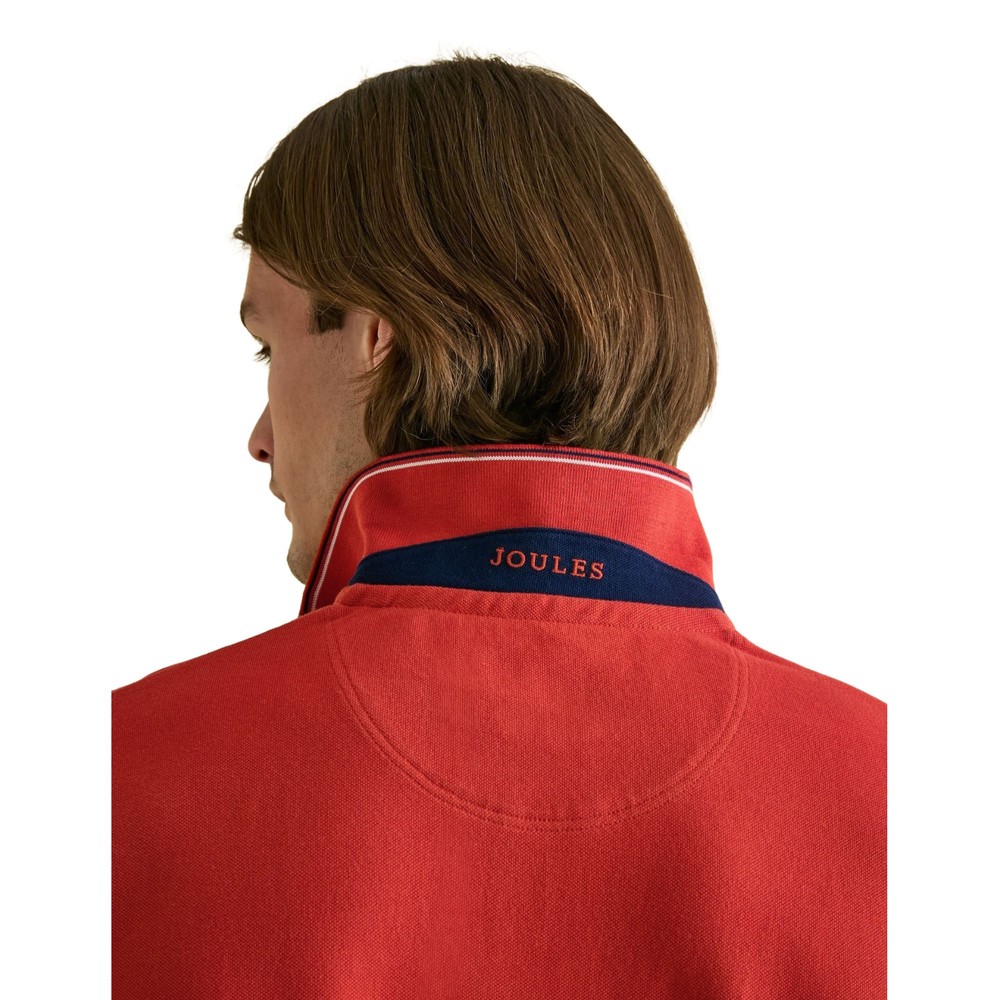 Mens Woody Orange Pique Polo Shirt Orange