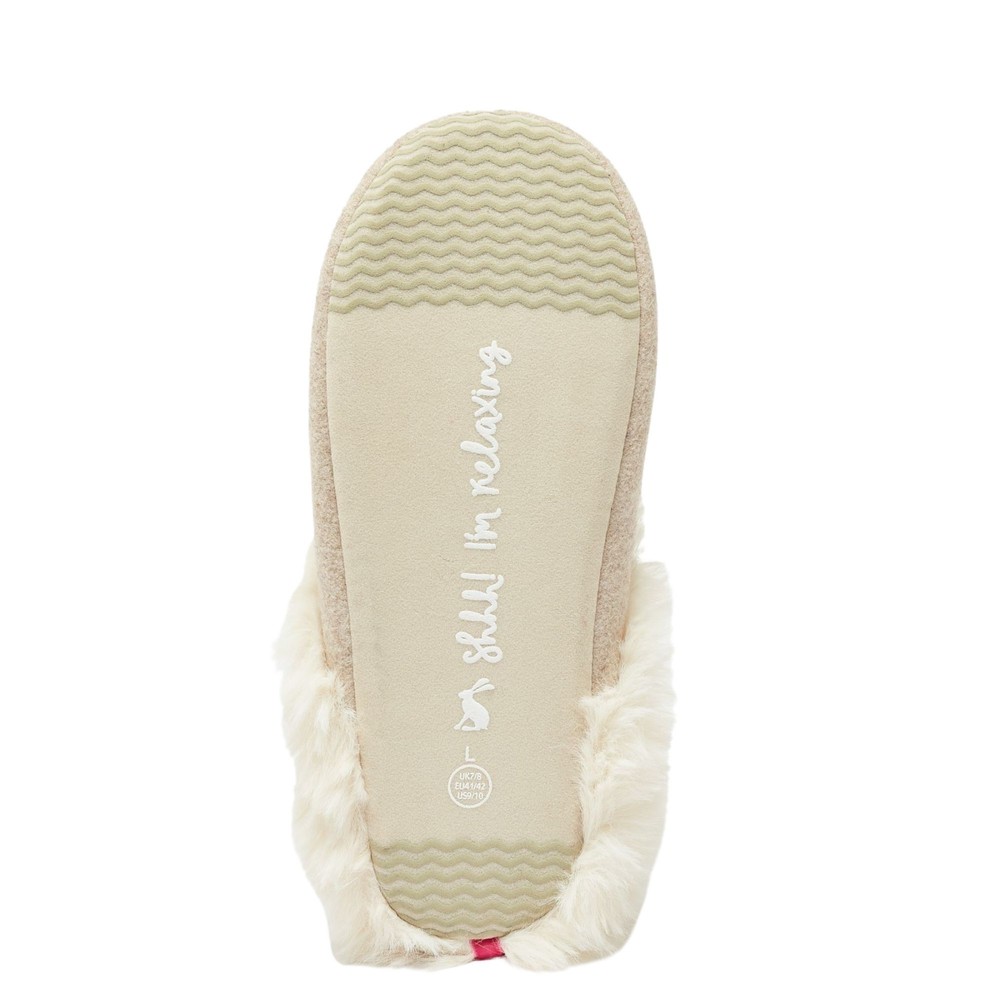 Womens Slippet Luxe Slippers Dog