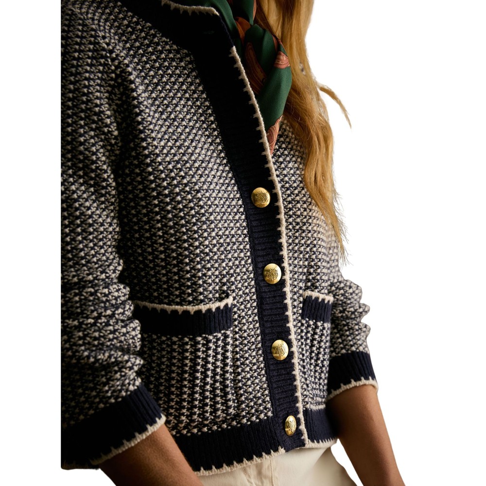 Womens Bridget Knitwear Navy Creme